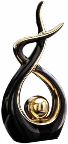 Modern Abstract Ceramic Statue – Home Decor Table Centerpiece