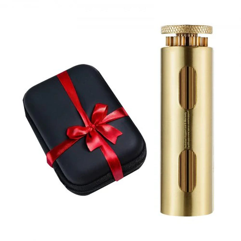 Cigarette Rolling Machine | Solid Brass Manual Tobacco Roller, Fits 70mm Paper, Vintage Gift