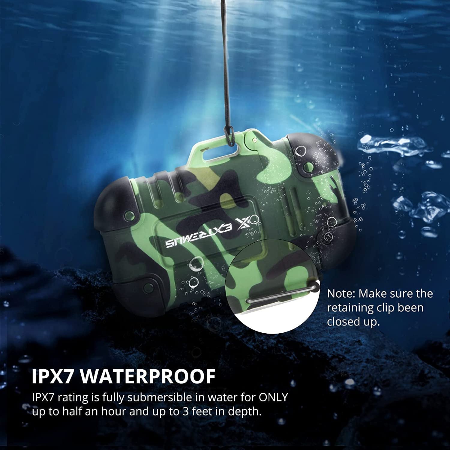 Rechargeable Dual Arc Plasma Lighter | Windproof & Waterproof with Whistle Lanyard