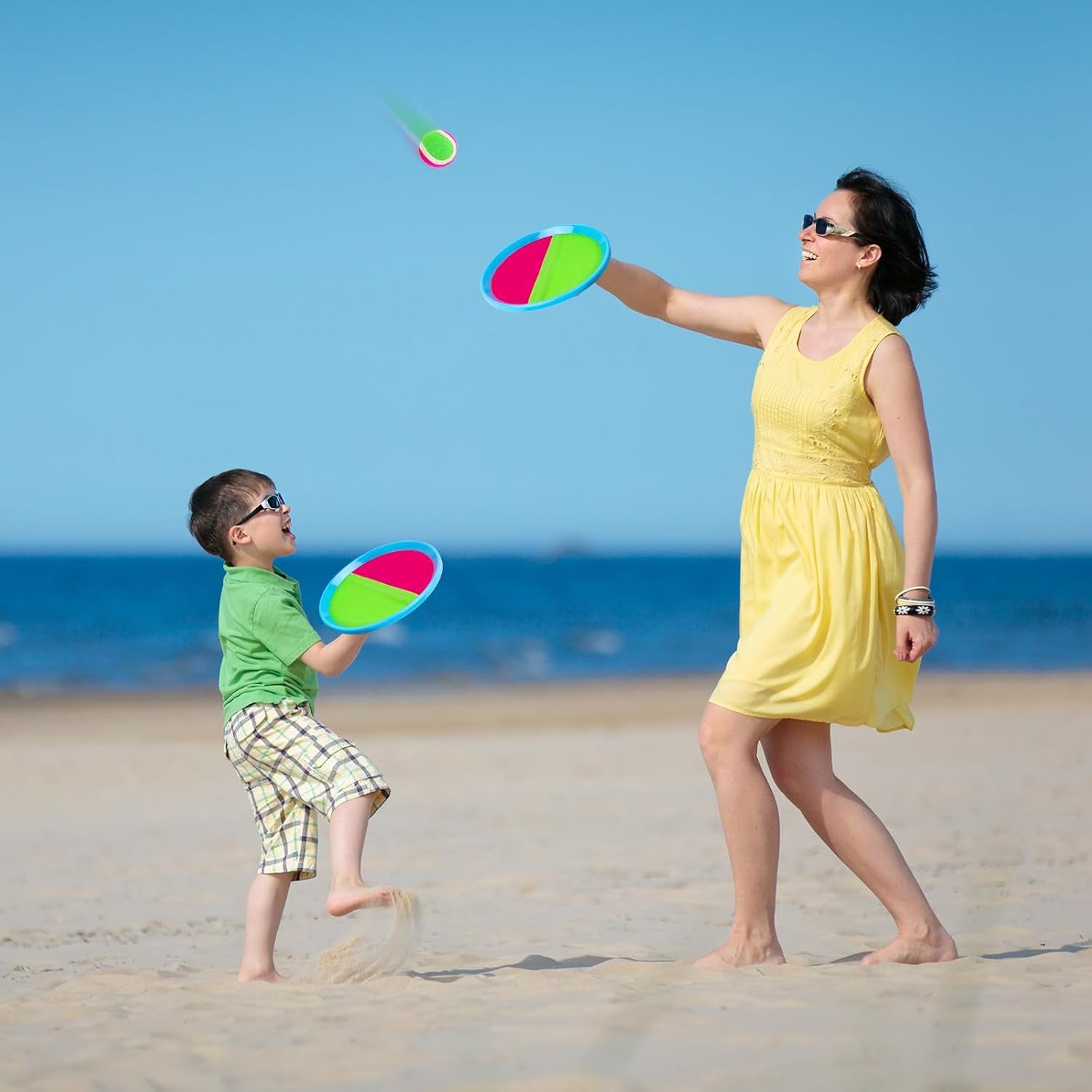 Toss and Catch Game Set | Outdoor Fun for Kids 4-8, Beach & Pool Toys