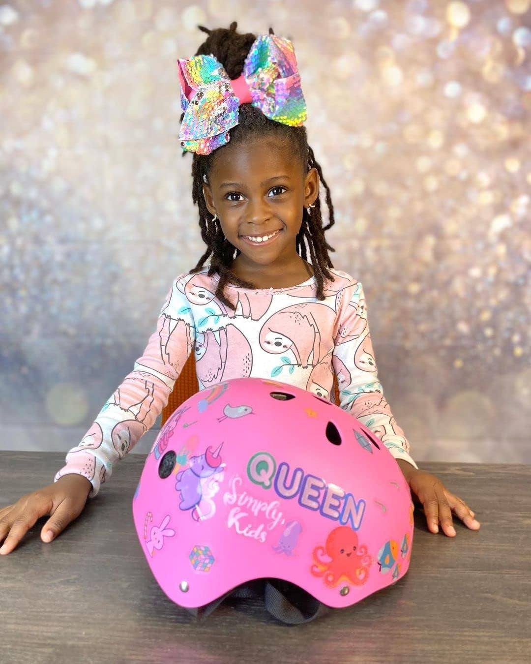 Bike Helmet with DIY Stickers | CPSC & CE Certified for Toddlers - Skateboard, Scooter, Bicycle