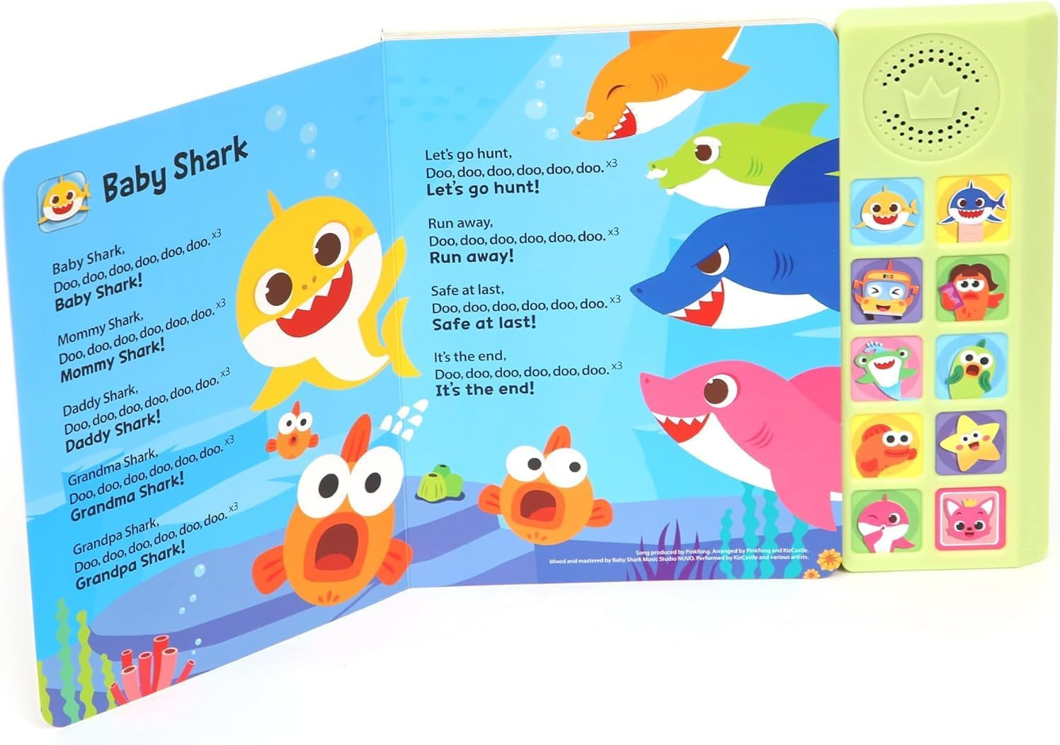 Baby Shark Sing-Along Sound Book | Interactive Toy for Toddlers (Ages 1-3)