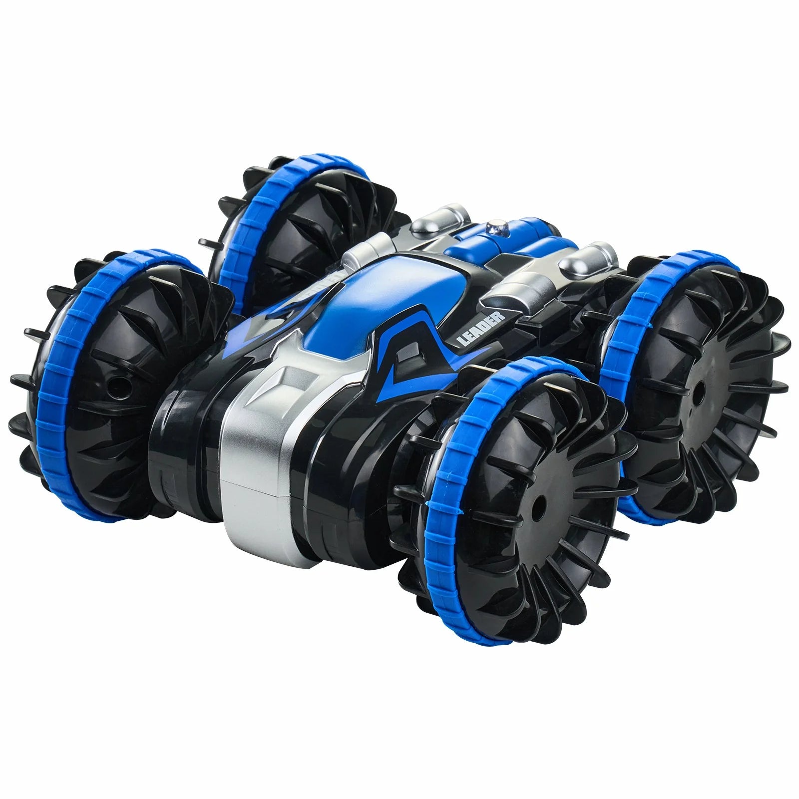 Amphibious Remote Control Car Boat | 2.4GHz 4WD RC Boat for Kids & Adults (Blue)