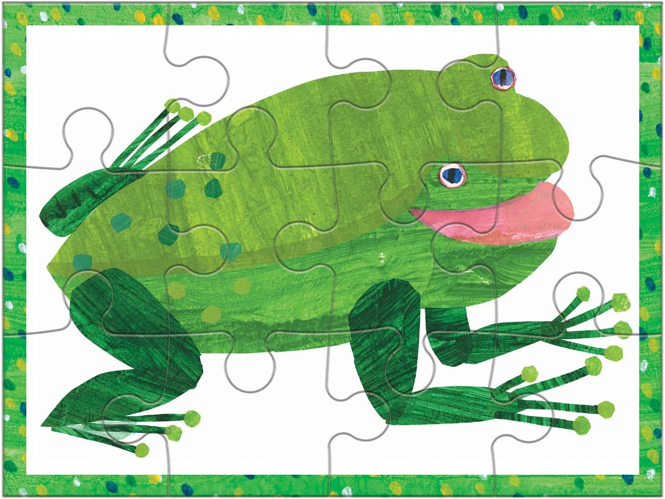 Eric Carle Brown Bear Puzzles Set (Ages 2-5) | 4-12 Pieces with Growing Difficulty