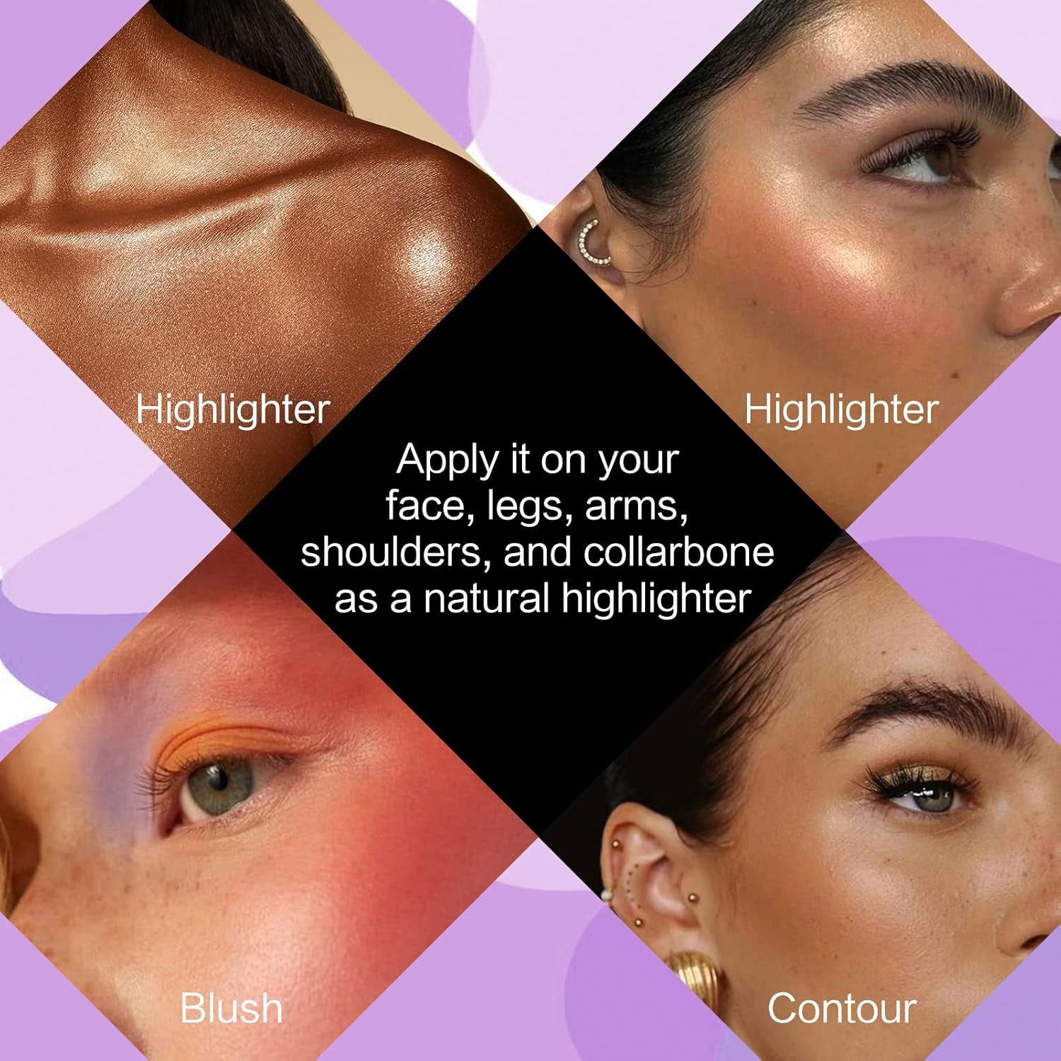 86-Color Eyeshadow Palette with 15 Brushes | Matte, Glitter, Waterproof, Contour & Highlighter