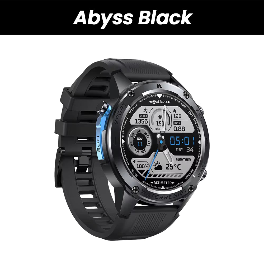 Ultra GPS Smartwatch | Compass, Altimeter, Voice Calling, 10 ATM