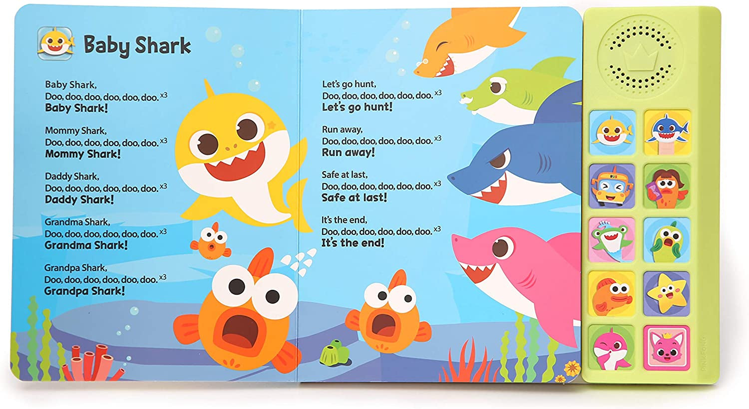 Baby Shark Sing-Along Sound Book | Interactive Toy for Toddlers (Ages 1-3)