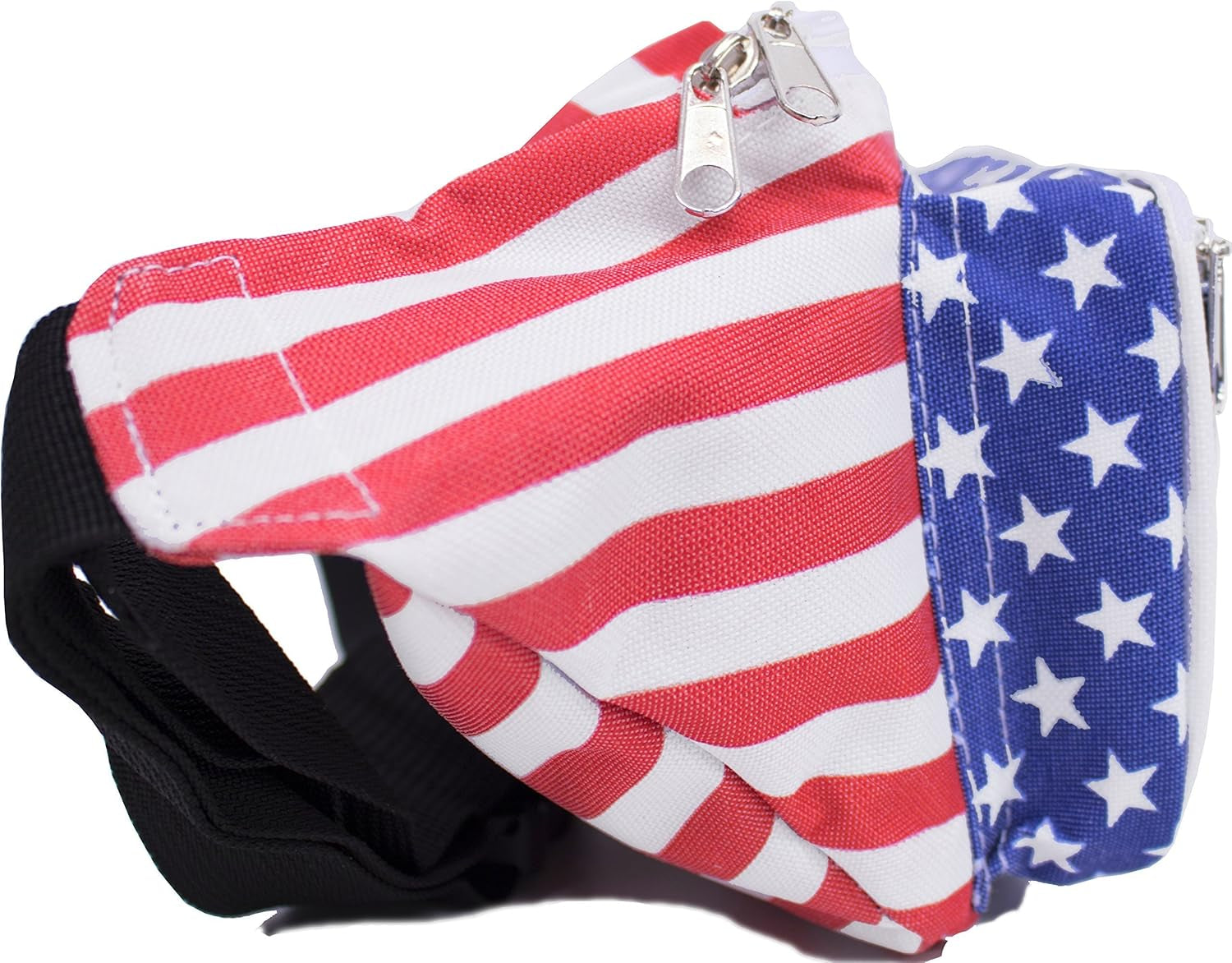American Flag Fanny Pack | 4th of July Bum Bag & Waist Crossbody for Women