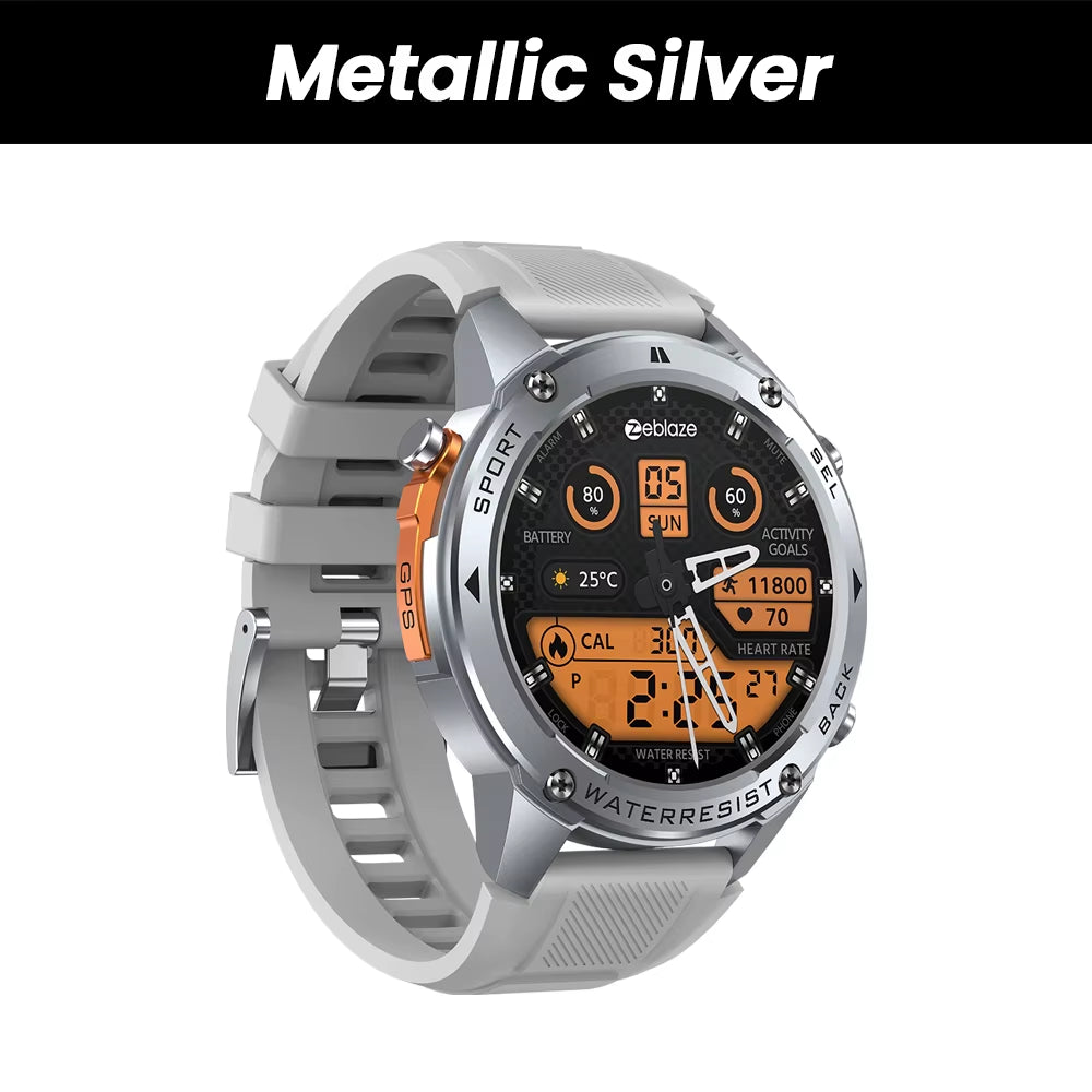 Ultra GPS Smartwatch | Compass, Altimeter, Voice Calling, 10 ATM