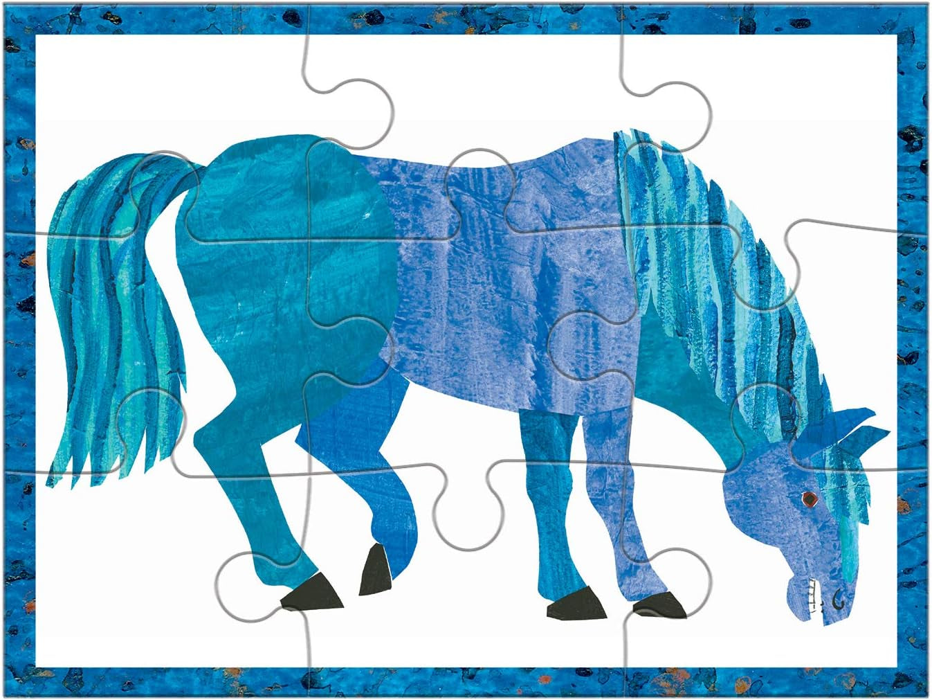 Eric Carle Brown Bear Puzzles Set (Ages 2-5) | 4-12 Pieces with Growing Difficulty