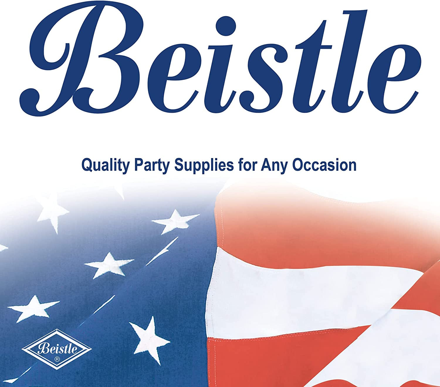 Mini US Flag Picks | Patriotic Toothpick Flags for Party Decor, Cupcakes & Appetizers (Packaged)