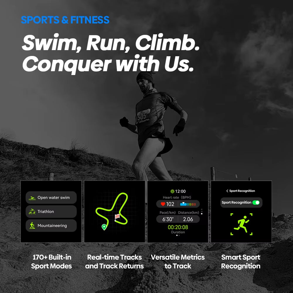 Ultra GPS Smartwatch | Compass, Altimeter, Voice Calling, 10 ATM